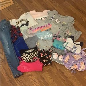 Justice 7/8 girls bundle